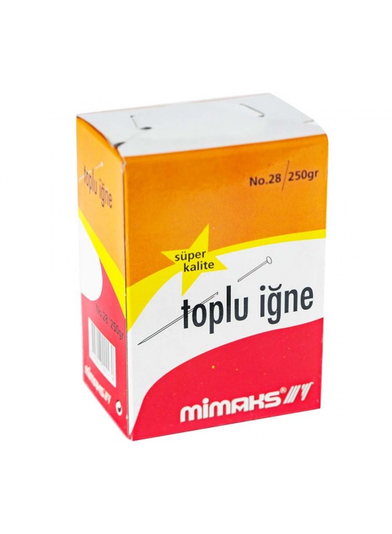 Mimaks Toplu İğne Süper Nikel 250gr Ti250