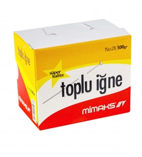 Mimaks Toplu İğne Süper Nikel 500gr Ti500