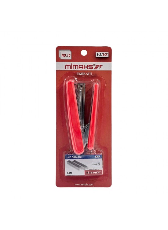 Mimaks Zımba & No: 10 Tel Set -Turancu S-3/BCK