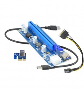 MinerKing Riser Versiyon 009S Bitcoin-Etherium Ekran Kartı Uzatma Aparatı