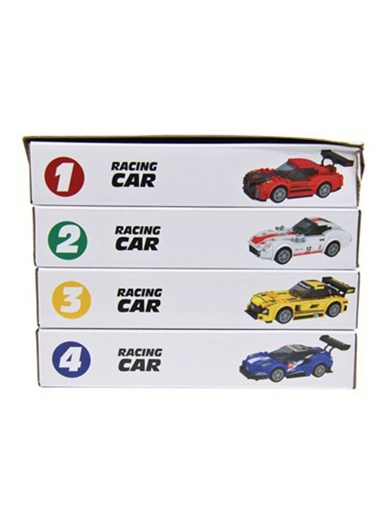 Mini Blok Model Araba (1 Adet Asorti)