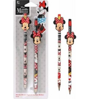 Mınnıe Mouse Figürlü Kurşun Kalem 2Li Paket Jfu-Att