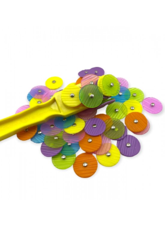 Mir Eğitici Çubuk Mıknatıs Pulu Manyetik Pul 50 Li