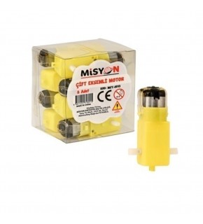 Misyon Çift Eksenli Dişli Motor Dc 3V - 6V ST-98531 (1 Adet)
