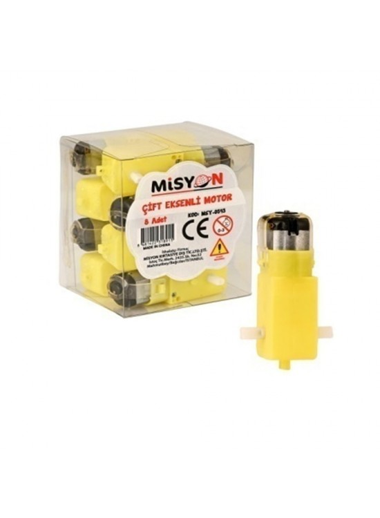 Misyon Çift Eksenli Dişli Motor Dc 3V - 6V ST-98531 (1 Adet)