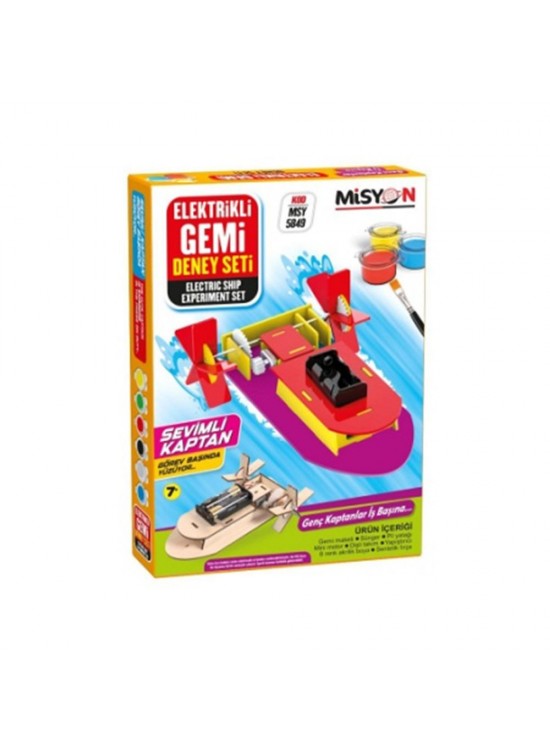 Misyon Deney Seti Elektrikli Gemi MSY-5849