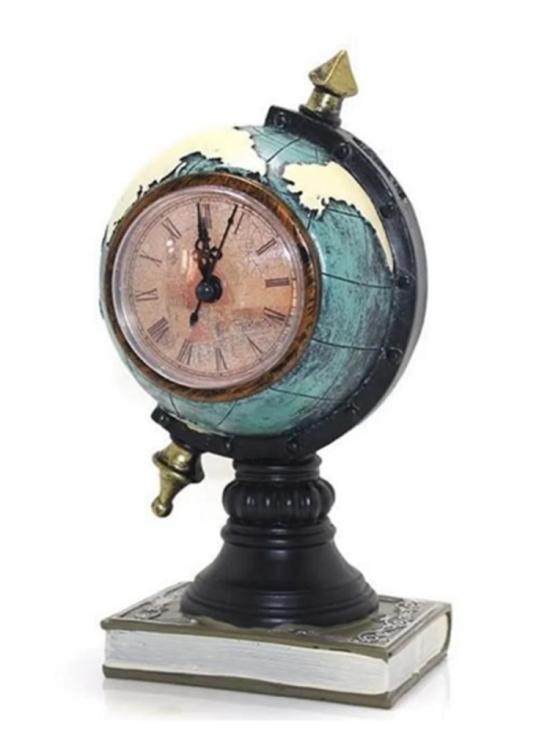 Misyon Dünya Dekoratif Saat Hediyelik