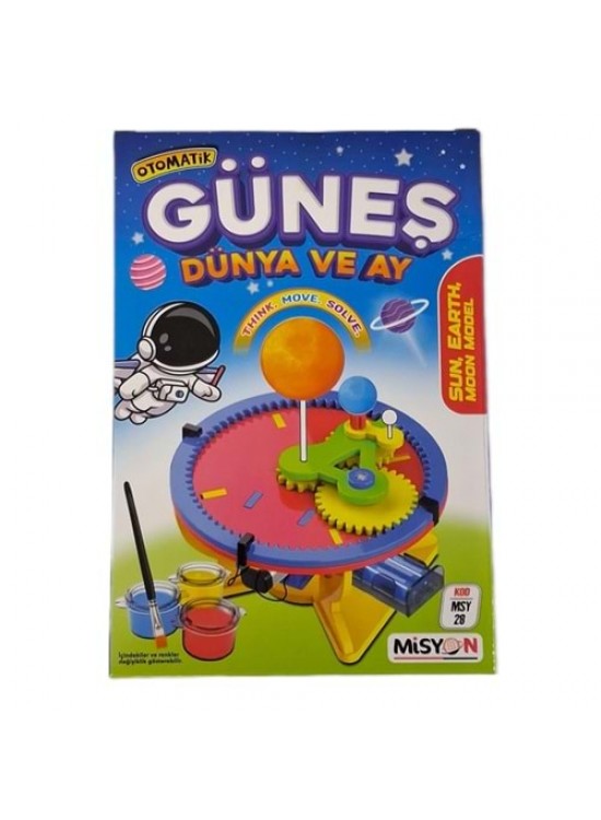 Misyon Dünya-Güneş-Ay Modeli Set Otomatik MSY-28