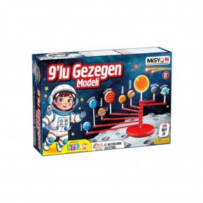 Misyon Gezegenler Modeli Boyamalı  9 Lu GZG-009