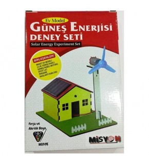 Misyon Güneş Enerjisi Deney Seti Ev Modeli MSY-29