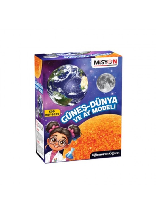 Misyon Güneş Sistemi Modeli 3 Lü MSY-9029