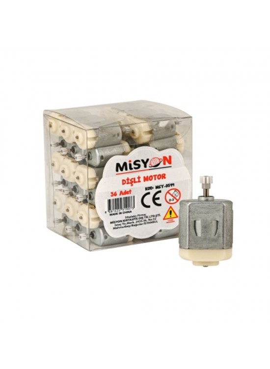 Misyon Mini Deney Motor Dişli 20 Li MSY-0594