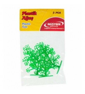 Misyon Plastik Ağaç 3 Lü Ağaç-001