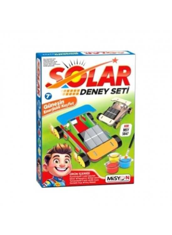 Misyon Solar Deney Seti (araba Modeli)