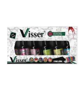 Misyon Visser Likit Gıda Boyası Karışık 6 Lı Msy-0132