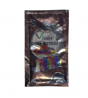 Misyon Visser Toz Gıda Boyası 9 Gr Kahverengi Msy-0126 (1 Adet)