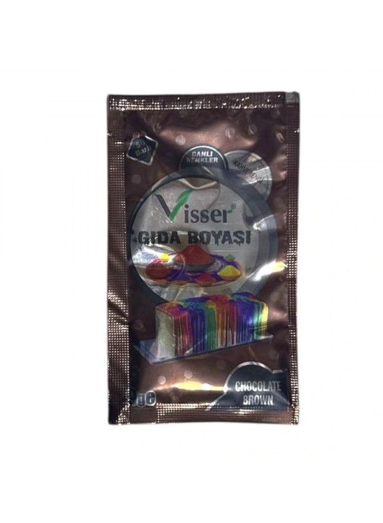 Misyon Visser Toz Gıda Boyası 9 Gr Kahverengi Msy-0126 (1 Adet) Misyon Visser Toz Gıda Boyası 9 Gr Kahverengi Msy-0126 (1 Adet)