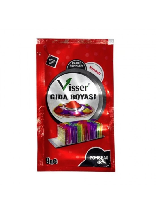 Misyon Visser Toz Gıda Boyası 9 Gr Kırmızı Msy-0124 Misyon Visser Toz Gıda Boyası 9 Gr Kırmızı Msy-0124