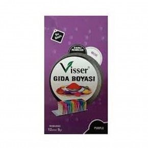 Misyon Visser Toz Gıda Boyası 9 Gr Mor (1 Adet)