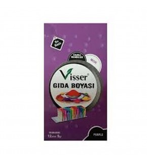Misyon Visser Toz Gıda Boyası 9 Gr Mor (1 Adet)