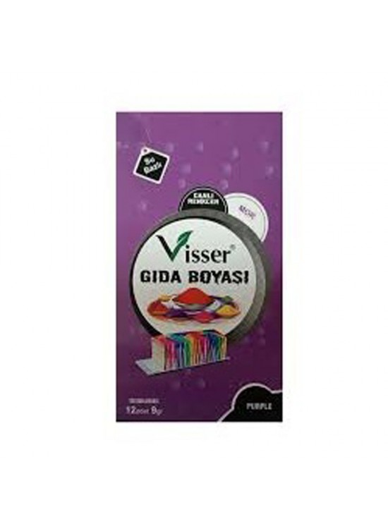 Misyon Visser Toz Gıda Boyası 9 Gr Mor (1 Adet) Misyon Visser Toz Gıda Boyası 9 Gr Mor (1 Adet)