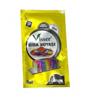 Misyon Visser Toz Gıda Boyası 9 Gr Sarı 12 Msy-0127