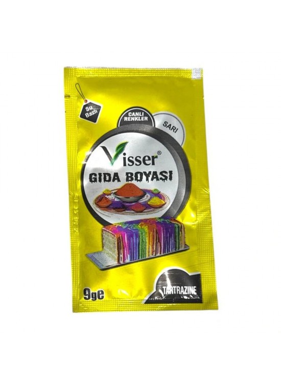 Misyon Visser Toz Gıda Boyası 9 Gr Sarı 12 Msy-0127 Misyon Visser Toz Gıda Boyası 9 Gr Sarı 12 Msy-0127