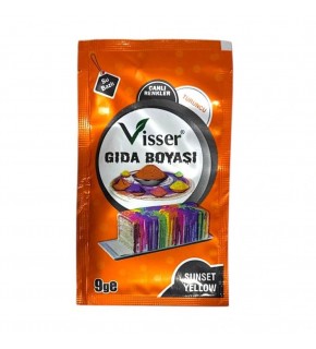 Misyon Visser Toz Gıda Boyası 9 Gr Turuncu (1 Adet)