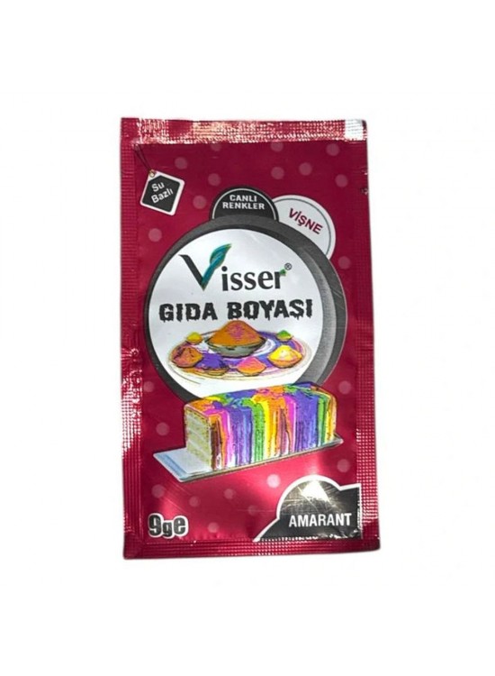 Misyon Visser Toz Gıda Boyası 9 Gr Vişne Msy-0119 Misyon Visser Toz Gıda Boyası 9 Gr Vişne Msy-0119