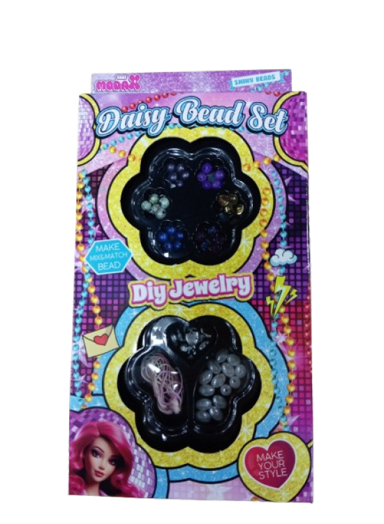 Modax Kutulu Papatya Takı Boncuk Seti 1011