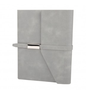 MOGAN GRİ TARİHSİZ DEFTER (15x21 CM)