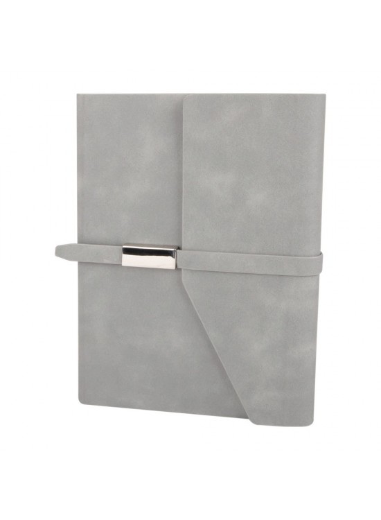 MOGAN GRİ TARİHSİZ DEFTER (15x21 CM)