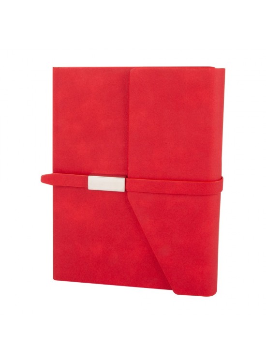 MOGAN KIRMIZI TARİHSİZ DEFTER (15x21 CM)