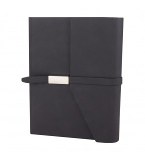 MOGAN SİYAH TARİHSİZ DEFTER (15x21 CM)