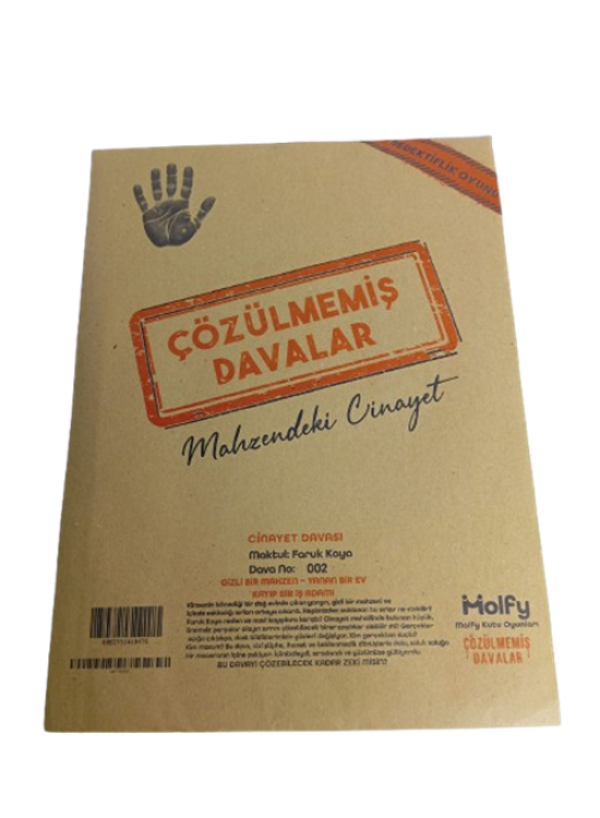 Molfy Çözülmemiş Davalar - Mahzendeki Cinayet