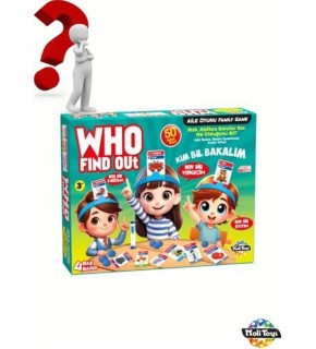 Moli Toys Kim Bil Bakalım(find Out Who) Kutu Oyunu ML-1728