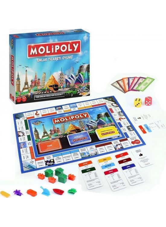 Moli Toys Molipoly Emlak Ticaret Oyunu ML-1476