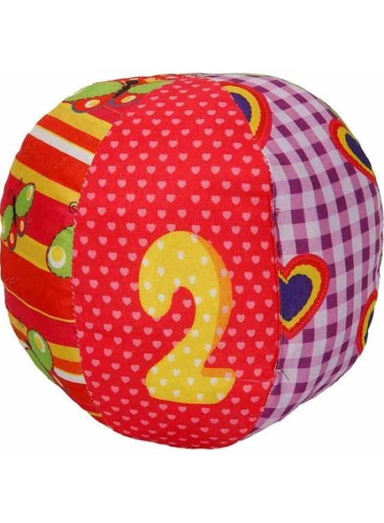 Moli Toys Yumuşak Kumaş Top Çıngıraklı 5"-12.7cm