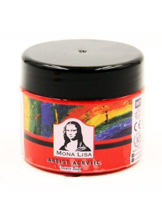Mona Lisa Akrilik Boya 125 ML Vermiyon Kırmızı 311