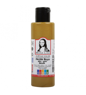 Mona Lisa Akrilik Boya 70 ML Altın SD160-02 (1 Adet)