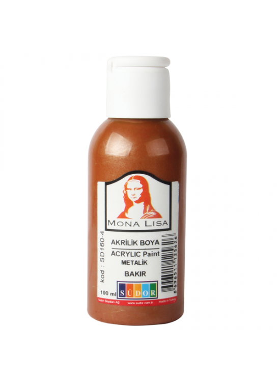 Mona Lisa Akrilik Boya 70 ML Bakır SD160-04 (1 Adet)