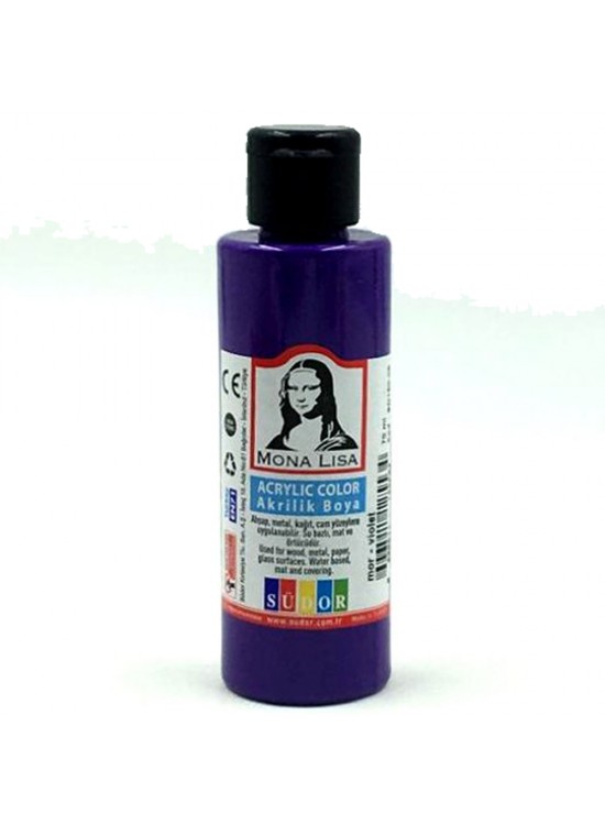 Mona Lisa Akrilik Boya 70 ML Mor SD150-05 (1 Adet)