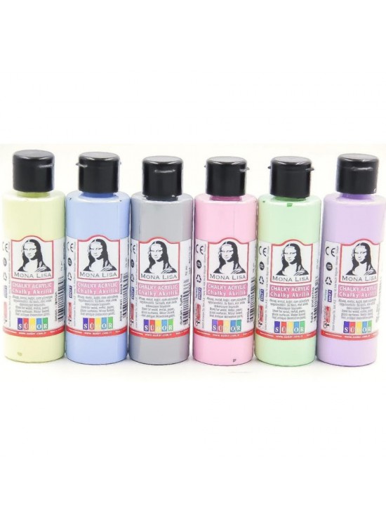 Mona Lisa Akrilik Boya Chalky 6x70 ML SD1006C Mona Lisa Akrilik Boya Chalky 6x70 ML SD1006C