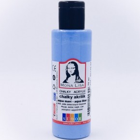 Mona Lisa Akrilik Boya Chalky 70 ML Aqua Mavi SD170-07 (1 Adet)
