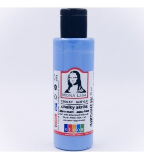 Mona Lisa Akrilik Boya Chalky 70 ML Aqua Mavi SD170-07 (1 Adet)