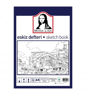 Mona Lisa Eskiz Defteri 50 YP A5 120 GR BN05-5