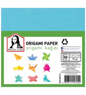 Mona Lisa Origami Kağıdı 9x9 70 GR 50 Yp