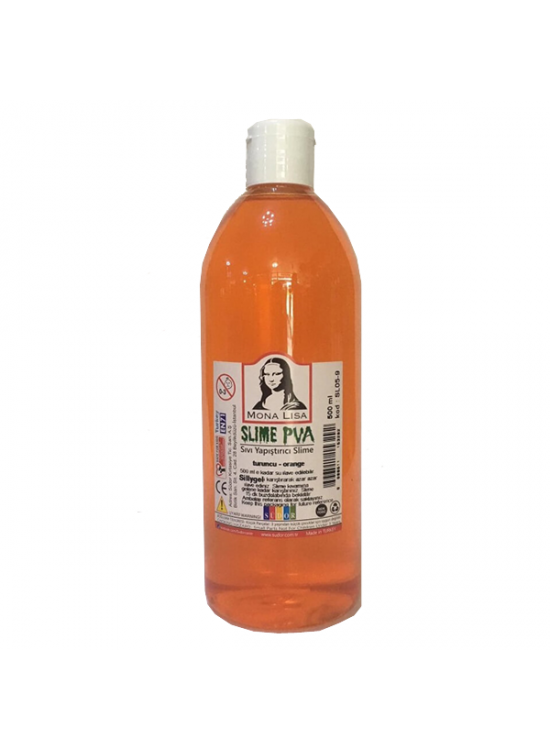 Mona Lisa Sıvı Yapıştırıcı Slime 500 ML Turuncu SL05-9