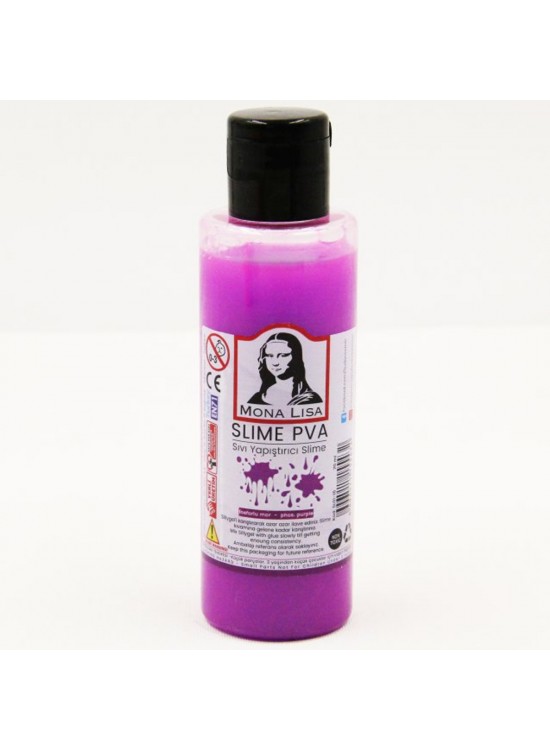 Mona Lisa Sıvı Yapıştırıcı Slime 70 Ml Fosforlu Mor Sl01-16 (1 Adet) Mona Lisa Sıvı Yapıştırıcı Slime 70 Ml Fosforlu Mor Sl01-16 (1 Adet)