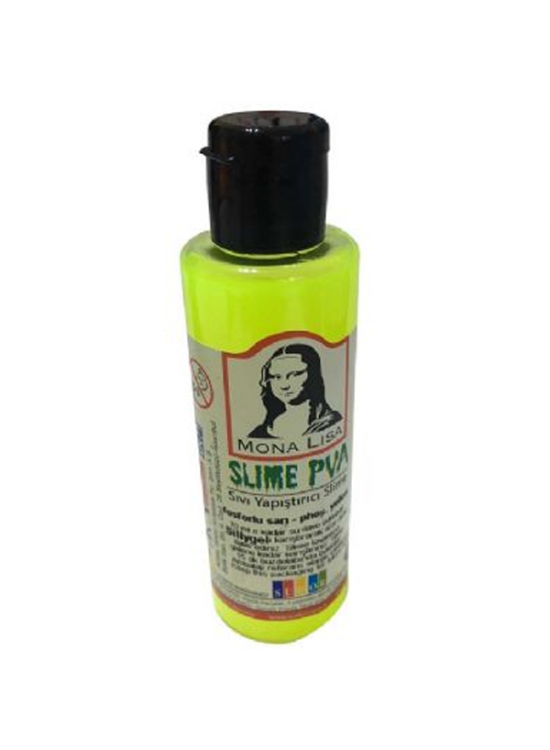 Mona Lisa Sıvı Yapıştırıcı Slime 70 ML Fosforlu Yeşil SL01-14 (1 Adet)